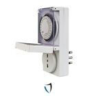 PROGRAMMATORE MECCANICO GIORNALIERO TIMER 3500W ELETTRODOMESTICI ESTERNO SPINA