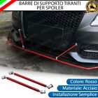 2 X BARRE SUPPORTO TIRANTI ROSSI PARAURTI SPOILER PER CHATENET CH 46