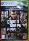 GTA 4 EDIZIONE COMPLETA EPISODES FROM LIBERTY CITY XBOX 360 PAL ITA