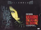 MILLENNIUM TRILOGY UOMINI CHE ODIANO LE DONNE Cofanetto 2 Dvd + Libro COME NUOVO