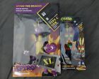 Lotto CABLE GUY SpyroXXL+Crash Bandicoot Figures