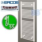 - Scaldasalviette CURVO bianco TEKNO Ercos cm 120x55 interasse 50