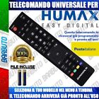 TELECOMANDO UNIVERSALE HUMAX CLICCA IL TUO MODELLO LO RICEVERAI GIA PRONTO