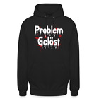 Problem Gelöst - Halloween Blut Kostüm Hoodie Pullover