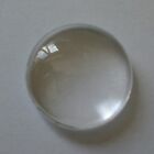 NEW QUALITY CABOCHON CLEAR DOMED GLASS ROUND SQUARE & OVAL ALL SIZES FLAT BACKED