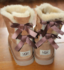 UGG BAILEY BOW II UK 3 EU 34 BOOTS VERY GOOD CONDITION