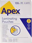 POUCHES A4 21x30 cm 80 MICRON FOGLI LUCIDI FILM PLASTIFICATRICE A CALDO 100 FG