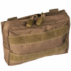 MIL-TEC 13487019 TASCA SOFTAIR COYOTE TAN MOLLE BELT POUCH SMALL 18 x 6 x 12 CM