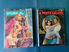 2 Fumetti per adulti - A PORTE CHIUSE - La moglie bambina - STORIE BLU - 1983