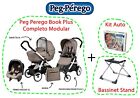 Passeggino modulare PEG PEREGO Trio Book Plus S con ruote Off-road per sterrati