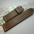 Glycine Beige men strap mint nos band for wristwatch 22mm