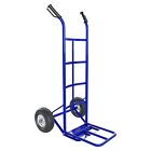 Carrello portapacchi portata max 250 kg portatutto ribalta in acciaio blu