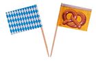 Stuzzicadenti con bandierina Oktoberfest - 50 pezzi (g9r)