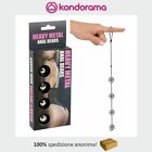 4 palline vaginali anali in metallo metalliche kegel beads geisha love balls