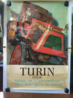 MUSEE DE L Automobile TURIN-ITALIE-Manifesto Originale-Versione Francese-anni 50