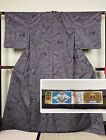 Oshima Tsumugi Kimono Silk Giapponese Japanese Japanischer Japones Japanse