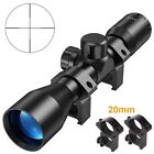 HOT 4x32 Compact Rifle Scope Crosshair Optics Sight Airsoft Hunting Riflescope