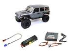 Axial SCX6 Jeep JLU Wrange 1/6 4WD Scale Crawler RTR silber - AXI05000T2SET