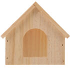 Hamster Cage Hideout Wooden Hamster House Squirrel Sleeping Hideout Hamster