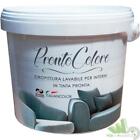 IDROPITTURA PITTURA LAVABILE DA INTERNO PRONTOCOLORE COLORE VERDE AGAVE LT.2,5