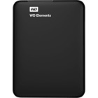 HARD DISK HDD ESTERNO 1TB 2,5" USB 3.0 WESTERN DIGITAL ELEMENTS PORTABLE WDBUZG0