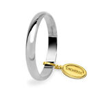 Fede Nuziale Unoaerre 3 Grammi Classica Oro Bianco 18 kt