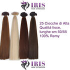 Extension Cheratina Iris 25 Ciocche capelli veri naturali Hair Remy 55 cm