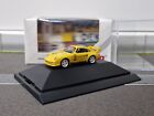 Herpa Porsche 911 RS Clubsport Gelb "Deutsche Post Business Club" RAR Neuwertig