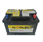 Batteria Auto SVAE Alto Spunto 80Ah 720A.