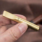 Solid Brass Brushed Clean-Type Filtering Cigarette Holder Smoke Tobacco Filter