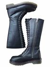 DEMONIA disorder 400 bolt 20 hole BOOTS unisex 9 42 43 eye RARE vegan TALL £189