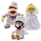 SuperMario Bros 3 Peluche BOWSER MARIO E PEACH SPOSI plush pupazzi Idea Regalo