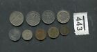 Set of 9   coins of    Italy