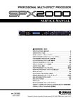 Servizio Manuale di Istruzioni per Yamaha SPX-2000