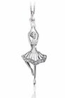 Collana Ciondolo Ballerina Argento 925 Zaffiri Gioielli Tutu