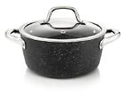 Tescoma 780333 President Stone Casseruola con Coperchio, 20 cm