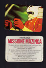 MISSIONE MAZINGA PAVESI 1979 FIGURINA #5