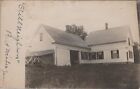 Country House West Newbury Vermont 1909 RPPC Photo Doane Cancel Postcard