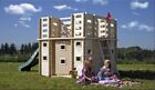 CASETTA DI LEGNO PER BAMBINI CASTELLO 160X240X175