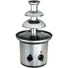 MACCHINA FONTANA CIOCCOLATO FONDUTA 3 livelli 250W acciaio PARTY CIOCCOLATA