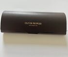 Oliver Peoples Brown Slimline Glasses / Sunglasses Case