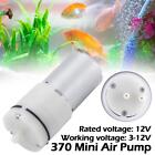 12V Silent Mini Electric Oxygen Pump Aquarium Fish Pump Tank Aeration