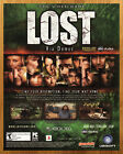 2008 Lost: Via Domus Xbox 360 PS3 PC Print Ad/Poster TV Series Video Game Art