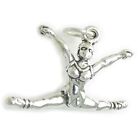 Ballerina Ballerina ciondolo in argento sterling .925 x 1 Ciondoli di danza clas