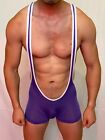 Mens  Wrestling Singlets Underwear Bodysuit Jumpsuit  Underwear