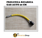 PROLUNGA ADATTATORE AUTO RICARICA ARIA CONDIZIONATA GAS R134A 20 CM