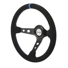 Volante sportivo a calice camoscio nero 350mm Simoni Racing Shakedown