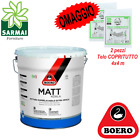 BOERO MATT KOALA pittura idropittura bianco extra super lavabile extra copertura