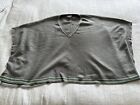 House Of Harlow 1960 Grey Green Poncho Cape Pullover One Size Some Pulls