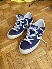 scarpe converse all star uomo blu 38,5 basse tela